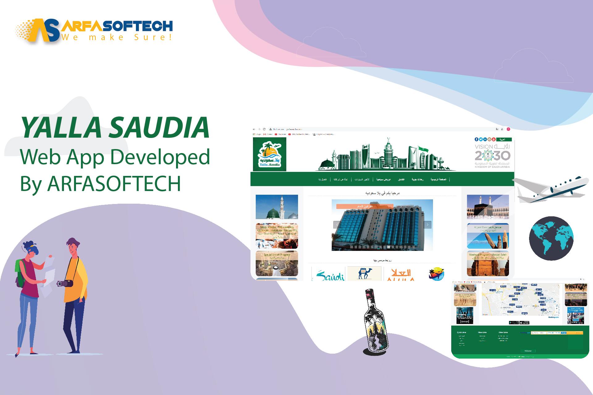 yalla saudia developed by arfasoftech